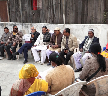 महन्थ ठाकुरको निर्णयविरुद्ध कार्यकर्ताले थाले आन्दोलन, आइतबारदेखि पार्टी कार्यालयमा धर्ना